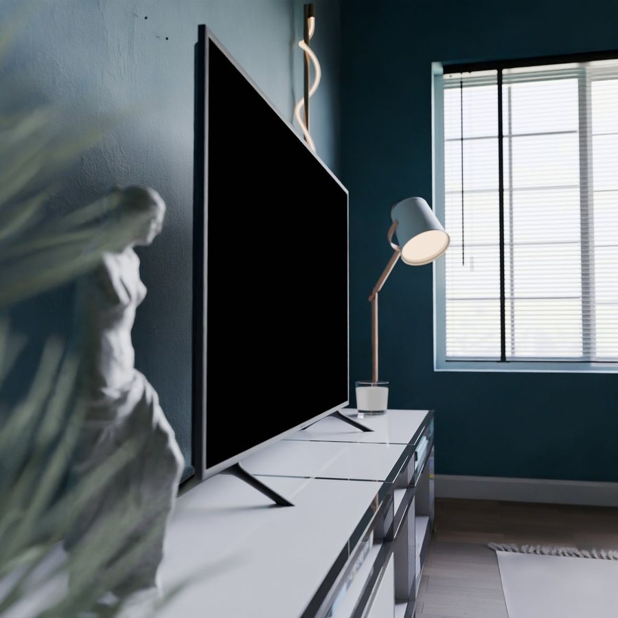 Bedroom transformation showing organized drawers and calm space